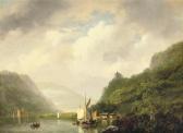 ROOSENBOOM Nicolaas Johannes 1805-1880,On a mountain lake,Christie's GB 2008-11-18
