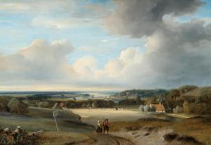 ROOSENBOOM Nicolaas Johannes 1805-1880,Panoramic landscape,De Vuyst BE 2023-10-21