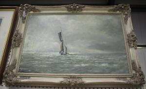 ROOTES John,Sailing Vessel on a Calm Sea,20th century,Tooveys Auction GB 2019-04-17