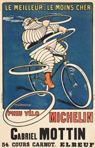 ROOWY H.L,PNEU VÉLO MICHELIN / GABRIEL MOTTIN,1912,Swann Galleries US 2022-08-04