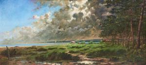 ROPION Fernand Hugo 1900-1900,Bassin d'Arachon,Skinner US 2023-05-02