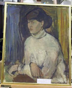 ROSÉN Kjell 1909-1982,Porträtt av dam.,Auktionskompaniet SE 2007-10-28