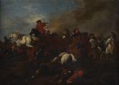 ROSA Salvator 1615-1673,Battaglia di cavalieri,Galleria Pananti Casa d'Aste IT 2024-04-19
