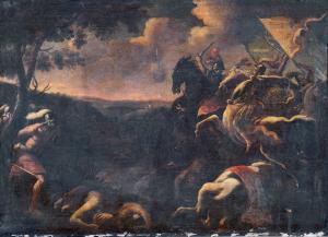ROSA Salvator 1615-1673,Scontro di cavalleria,Blindarte IT 2024-05-29