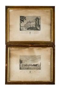 ROSASPINA GIUSEPPE 1762-1841,Facciata principale del palazzo Malvezzi in Bagn,1824,Dams Casa d'Aste 2021-12-03