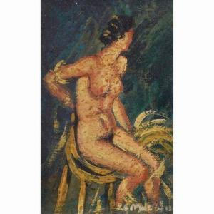 ROSCIOLI Bruno 1925-2009,Nudo femminile,Colasanti Casa D'Aste Roma IT 2018-03-22