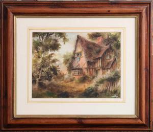 ROSE Frank 1800-1800,Cottage in Norfolk,20th Century,Tennant's GB 2023-08-19