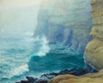 ROSE Guy 1867-1925,Lifting Fog, La Jolla Cliffs,Bonhams GB 2024-04-23