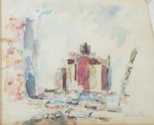 ROSE Herman 1909-2007,Rooftop,Ripley Auctions US 2023-04-29