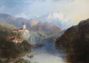 ROSE William S 1810-1873,Alpine landscapes,19th century,Gorringes GB 2019-10-01