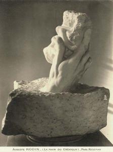 ROSEMAN J 1800-1900,Rodin, La main du créateur,1926,Piasa FR 2012-02-03
