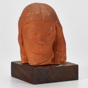 ROSEN HARRY 1900-1900,head of a girl,1955,Rago Arts and Auction Center US 2013-01-12