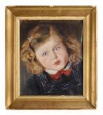 ROSENBAUM Julius 1848-1929,Portrait of Girl,1905,Brunk Auctions US 2013-03-23