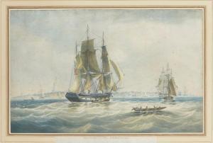 ROSENBERG Charles 1800-1800,Georgetown, Demerara The Barque Caesar Captain Fra,Rosebery's 2020-03-25