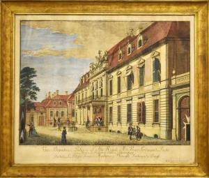 ROSENBERG Johann Georg 1739-1808,Ordenspalais am Wilhelmsplatz,Scheublein Art & Auktionen 2022-05-13