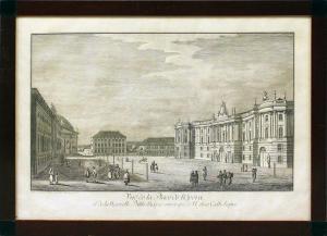 ROSENBERG Johann Georg 1739-1808,Vue de la Place de l'Opéra, et de la Nouvelle Bi,Reiner Dannenberg 2021-06-17