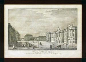 ROSENBERG Johann Georg 1739-1808,Vue de la Place de l'Opéra, et de la Nouvelle Bi,Reiner Dannenberg 2021-12-09