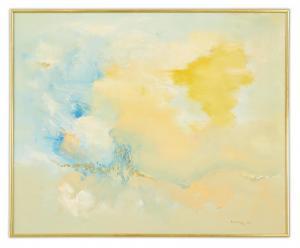 ROSENBORG Ralph 1913-1992,American Landscape: Summer Day,1969,New Orleans Auction US 2024-01-25