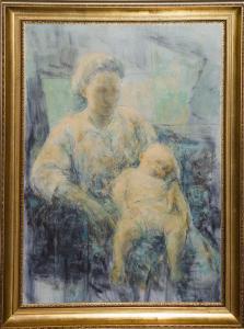 ROSENDALE Harriet 1900-1900,Mother and Child,20th century,Hindman US 2018-08-01