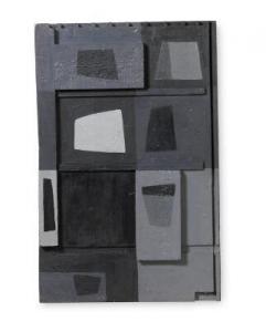 ROSENFALCK Flemming,Skæve firkanter i rekler (Lopsided squares),1957,Bruun Rasmussen 2020-05-19