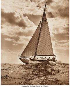 ROSENFELD Morris 1885-1968,Sailboats,1949,Heritage US 2024-10-01
