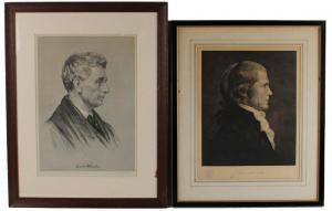 ROSENTHAL Albert 1863-1939,Portrait of Men,1932,Nye & Company US 2023-01-27