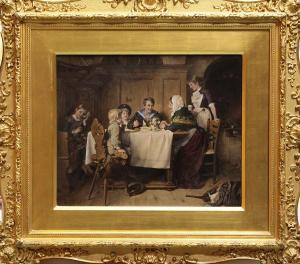 ROSENTHAL BERNARD,Supper,1890,Clars Auction Gallery US 2011-02-05