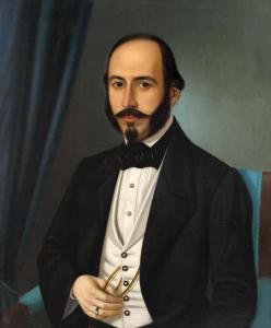 ROSENTHAL Constantin Daniel 1820-1851,Portretul serdarului Teodor Arion,Artmark RO 2018-12-18