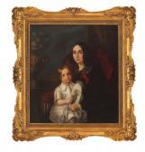 ROSENTHAL Constantin Daniel,Vorniceasa Anica Manu și Dimitrie, fiul ei,1848,Artmark 2016-09-29
