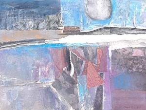 Rosenthal Margot,Grey blue collage,John Nicholson GB 2008-02-14