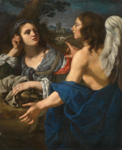 ROSI Alessandro 1627-1697,Hagar and the Angel,Lempertz DE 2024-11-16