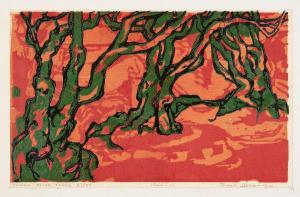 ROSS ABRAMS William 1920,Three Olive Trees,1967,Dreweatts GB 2016-03-31
