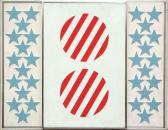 ROSS Charles Willis 1900-1900,Stars and Stripes,1966,Clars Auction Gallery US 2011-01-09