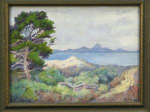 ROSS Mary Herrick 1856-1935,Landscape with Dunes and Ocean,Clars Auction Gallery US 2009-12-06