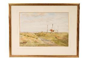ROSS Robert Thorburn 1816-1876,Goswick Northumberland,1874,Anderson & Garland GB 2024-08-14