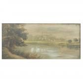 ROSS Robert Thorburn 1816-1876,View of a Pond,Kodner Galleries US 2021-09-14