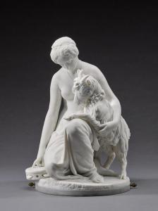 ROSSETTI Antonio G 1819-1870,Esmeralda and Djali,1859,Sotheby's GB 2022-12-14