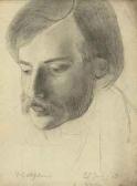 ROSSETTI William Michael 1829-1919,Portrait of Frederick George Stephens,Christie's GB 2010-12-15