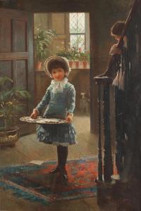 ROSSI Alexander M 1840-1916,The postgirl,1882,Bonhams GB 2023-03-08