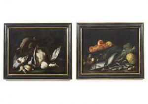 Rossi Angelo Maria 1800-1800,Coppia di nature morte, con me,18th century,Capitolium Art Casa d'Aste 2020-12-15