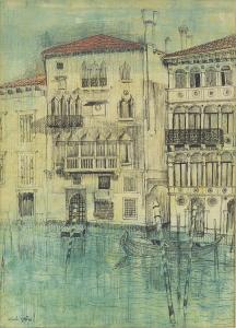 ROSSI Carlo 1921-2010,PALAZZO, VENICE,1990,McTear's GB 2018-08-05