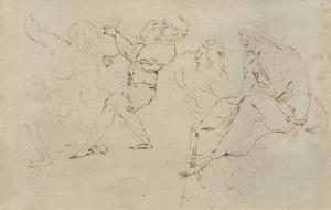 ROSSI GIACOMO 1748-1817,Figure studies,1817,Galerie Koller CH 2016-09-23