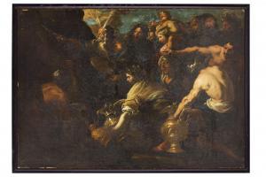ROSSI Nunzio 1626-1651,Mosè fa scaturire le acque,Wannenes Art Auctions IT 2023-11-29