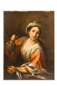 ROSSI Pasqualino 1641-1725,Giovane donna con fiasca,1641,Wannenes Art Auctions IT 2022-11-29