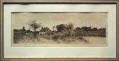 ROST Ernest C 1866-1940,Cottage Landscape,Clars Auction Gallery US 2009-05-02