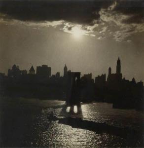 ROTAN Thurman 1903-1991,Lower New York,1928,Swann Galleries US 2012-04-04
