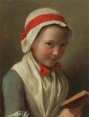 ROTARI Pietro Antonio 1707-1762,Portrait of a young woman with a book,Palais Dorotheum AT 2016-10-18