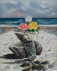 ROTELLA Giovan Battista 1947,Fiori sulla spiaggia,Meeting Art IT 2020-10-21
