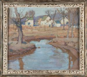 ROTH Ernest David 1879-1964,The Brook Autumn,Eldred's US 2024-04-05