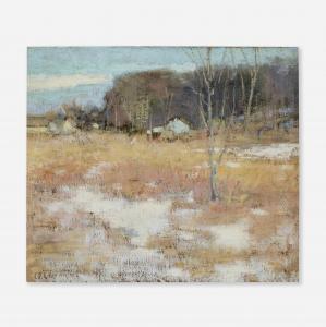 ROTH Ernest David 1879-1964,Untitled (Winter Landscape),Rago Arts and Auction Center US 2023-11-10